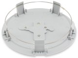 Drake Wheel Center Caps F1ZZ-1130-A Hub Cap, Plastic, Matte Argent Finish, Flat, Snap-on, Mustang Bar and Pony Logo, Ford, Each thumbnail 3