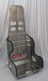 Kirkey 24 Series Aluminum Child Seats 24900 Seat, Aluminum, Seat, Quarter Midget, High Back, 8 Degree Layback, 10 in. Hip Width, Each thumbnail 2