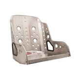 Kirkey 55V Series Aluminum Vintage Class Bucket Seats 55160V and Bench Seats, Seats, Fixed Back Bucket, 10 To 20 degree, Aluminum, Natural, 16.00 in. Width, Each thumbnail 3