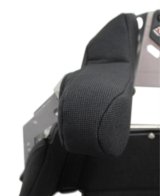 Kirkey Racing Seat Covers, 88-89RH1XP Cover, COVER - HEAD RESTRAINT PAD 1" - 88/89 SERIES - BLACK TWEED thumbnail 1