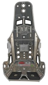Kirkey 56LW Series Aluminum Sprint Deluxe Upright Lightweight Seats 56500LW Seat, Aluminum, Upright, Highback, 10 Degree Layback, 16 in. Hip Width, Each thumbnail 2