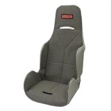 Kirkey 16 Series Seat Covers 16417 Cover, Economy Drag Race, Highback, Gray Tweed, 15.5 in. Width, New Style, Each thumbnail 1