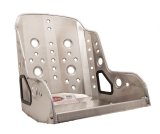 Kirkey 55V Series Aluminum Vintage Class Bucket Seats 55185V and Bench Seats, Seats, Fixed Back Bucket, 10 To 20 degree, Aluminum, Natural, 18.50 in. Width, Each thumbnail 1
