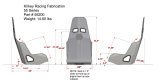 Kirkey 55 Series Aluminum Pro Street Drag Seats 55200 Seat, Drag, Highback Bucket, 10-20 degree Layback, Aluminum, Natural, 20.00 in. Width, Each thumbnail 1