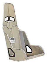 Kirkey 55 Series Aluminum Pro Street Drag Seats 55200 Seat, Drag, Highback Bucket, 10-20 degree Layback, Aluminum, Natural, 20.00 in. Width, Each thumbnail 3