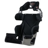 Kirkey 81 Series Aluminum Road Race Seat and Cover Kits 81150KIT Bucket Seats, Kits, 20 degree Layback, Black Tweed Cover, 32 in. Height, 15 in. Hip Width, Each thumbnail 7