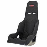 Kirkey 55 Series Seat Covers 5515011 Cover, Series, Tweed, Black, Logo, Each thumbnail 1