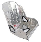 Kirkey 55V Series Aluminum Vintage Class Bucket Seats 55170V and Bench Seats, Seats, Fixed Back Bucket, 10 To 20 degree, Aluminum, Natural, 17.00 in. Width, Each thumbnail 1