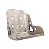 Kirkey 55V Series Aluminum Vintage Class Bucket Seats 55170V and Bench Seats, Seats, Fixed Back Bucket, 10 To 20 degree, Aluminum, Natural, 17.00 in. Width, Each thumbnail 2
