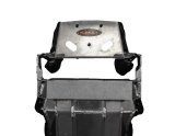 Kirkey 35 Series Aluminum Child Containment Seat and Cover Kits 35140KIT Cover, Series, Fixed Back, Containment, Aluminum, Natural, Black Cloth Cover, 14.00 in. Width, 18 Degree Layback, Each thumbnail 3
