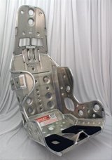 Kirkey 58 Series Aluminum Lightweight Layback Seats 58100LW Seat, Racing, Lightweight, Highback Bucket, 20 degree Layback, Aluminum, 24.5 x 34.5 x 14.0 in., Each thumbnail 1