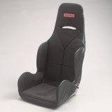 Kirkey 16 Series Seat Covers 16811 Cover, Economy Drag Race, Highback, Black Cloth, 17.5 in. Width, New Style, Each thumbnail 1
