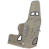 Kirkey 38 Series Aluminum Standard Layback Seats 38150 Bucket and Bench Seats, Seats, Fixed Back Bucket, 10 To 20 degree, Aluminum, Natural, 15.00 in. Width, Each thumbnail 2