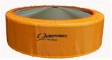 Outerwears Prefilters 10-1004 Air Cleaner Pre-Filter, Polyester, Black, 14 in. Diameter, 5 in. Height, Each thumbnail 2