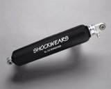 Outerwears Shockwears 30-1165 Shock Boots, Denier, Black, 14.0 in. Length, 3.5 in. Diameter, ATV, Front, Pair thumbnail 1