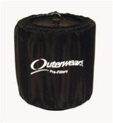 Outerwears Prefilters 20-1085 Pre-Filter, Water Repellent, Polyester, Red, 10.5 in. Diameter, 10.5 in. Height, Each thumbnail 2