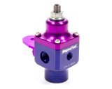 MagnaFuel Carbureted Racing Fuel Pressure Control Units MP-9633 Regulator, Blue/Purple Anodized, 4-12 psi, Universal, Each thumbnail 2