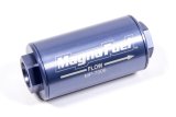 MagnaFuel 74 Microns Fuel Filter with -10 AN Inlet Size MP-7009 Filter, Gasoline, Alcohol, Aluminum Housing, Clear Anodized, Microns, O-Ring Fittings, Inlet/Outlet, Each thumbnail 2