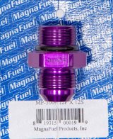 MagnaFuel AN Flare-to-Straight Adapters MP-3009 Fitting, Adapter, to Straight Cut, Straight, Aluminum, Purple Anodized, -12 AN, -12 AN, Each thumbnail 3