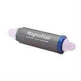 MagnaFuel 25 Microns Fuel Filter with -8 AN Inlet Size MP-7010 Filter, Gasoline, Alcohol, Aluminum Housing, Clear Anodized, Microns, O-Ring Fittings, Inlet/Outlet, Each thumbnail 1