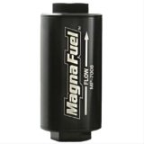 MagnaFuel 25 Microns Fuel Filter with -10 AN Inlet Size MP-7008-BLK Filter, Gasoline, Alcohol, Aluminum Housing, Black Anodized, Microns, O-Ring Fittings, Inlet/Outlet, Each thumbnail 1