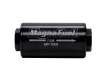MagnaFuel 25 Microns Fuel Filter with -10 AN Inlet Size MP-7008-BLK Filter, Gasoline, Alcohol, Aluminum Housing, Black Anodized, Microns, O-Ring Fittings, Inlet/Outlet, Each thumbnail 2