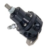 MagnaFuel Carbureted Fuel Pressure Regulators MP-9945-BLK Regulator, Carbureted, Return Style, Black, 3-12 psi, Inline, Each thumbnail 1