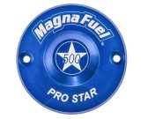 MagnaFuel Electric Fuel Pump Replacement Components MP-4400-02 Motor Cap, ProStar 500, Aluminum, Blue Anodized, Each thumbnail 3