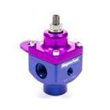 MagnaFuel Carbureted Racing Fuel Pressure Control Units MP-9833 Regulator, Aluminum, Blue Anodized, 4-12 psi, Universal, Each thumbnail 1