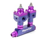 MagnaFuel Nitrous Oxide Pressure Regulators MP-9550 Regulator, Oxide, Single Four Barrel, One-Stage Nitrous, Aluminum, Blue Anodized, Kit thumbnail 3