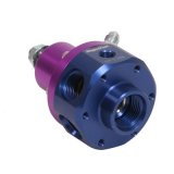 MagnaFuel Carbureted Fuel Pressure Regulators MP-9945 Regulator, Aluminum, Purple Anodized, 4-12 psi, Return Line, Universal, Each thumbnail 2