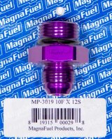 MagnaFuel AN Flare-to-Straight Adapters MP-3019 Fitting, Adapter, to Straight Cut, Straight, Aluminum, Purple Anodized, -10 AN, -12 AN, Each thumbnail 3