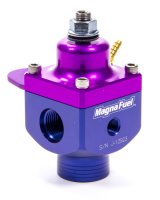MagnaFuel Carbureted Racing Fuel Pressure Control Units MP-9833-B Regulator, with Boost Control, 4-12 psi, Gasoline, Alcohol, Aluminum, Blue Anodized, Each thumbnail 4