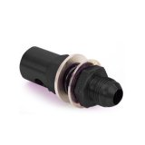 MagnaFuel Fuel Cell Tip Valves MP-3125-BLK Fitting, Over Valve, Aluminum, Black, Male -8 AN to Male -8 AN, Each thumbnail 2
