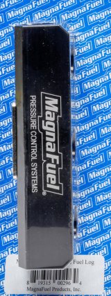 MagnaFuel Fuel Logs MP-7600-03-BLK Distribution Blocks, Logs, Rectangle, Billet Aluminum, Black, Two -10 AN Female Threads Inlet, Three -10 AN Female Threads Outlet, Each thumbnail 3