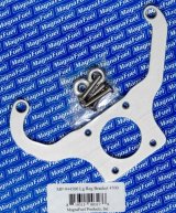 MagnaFuel Fuel Pressure Regulator Brackets MP-944500 Bracket, Regulator, Aluminum, Natural, Dominator Flange, Each thumbnail 2