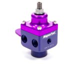 MagnaFuel Carbureted Racing Fuel Pressure Control Units MP-9433 Regulator, Blue Anodized, 4-12 psi, Universal, Each thumbnail 2