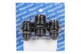 MagnaFuel Pressure Control Unit Fitting Kits MP-3609-BLK Fittings, Fuel Regulator, MP-9833 Regulator Kits, One -10 AN Inlet and Two -8 AN Outlet Fittings, Black, Kit thumbnail 4