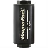 MagnaFuel 74 Microns Fuel Filter with -10 AN Inlet Size MP-7009-BLK Filter, Gasoline, Alcohol, Aluminum Housing, Black Anodized, Microns, O-Ring Fittings, Inlet/Outlet, Each thumbnail 1