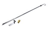 Weiand Engine Oil Dipsticks 5899WND Dipstick, Chrome, Steel, Pan-Mounted, SBF, Each thumbnail 5