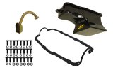 Weiand Oil Pan Packages 5036WND Kit 7QT- Black Finish -1965-87 Small Block Ford 351W (Drag Racing). Front sump - FABRICATED thumbnail 2
