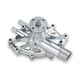 Weiand Action Plus Mechanical Water Pumps 8215P Pump, Mechanical, Plus, High-Volume, Aluminum, Natural, Ford, 5.0L, Each thumbnail 1