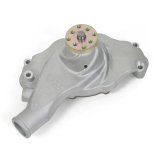 Weiand Action Plus Mechanical Water Pumps 9212 Pump, Mechanical, Plus, Short, High-Volume, Aluminum, Natural, Chevy, Big Block, Each thumbnail 2