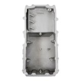 Weiand Coyote Swap Oil Pans 302-80 Pans, Engine Swap, Low-profile, Rear Sump, Wet Style, 8.0 Quarts, Aluminum, Pickup Included, Ford, Each thumbnail 3