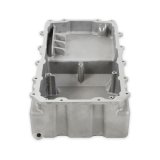 Weiand Coyote Swap Oil Pans 302-80 Pans, Engine Swap, Low-profile, Rear Sump, Wet Style, 8.0 Quarts, Aluminum, Pickup Included, Ford, Each thumbnail 4