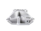 Weiand Street Warrior Intake Manifolds 8126 Manifold, Warrior, Dual Plane, Aluminum, Natural, Spread Bore, Chevy, Small Block, Each thumbnail 1
