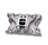 Weiand Action Plus Intake Manifolds 8010 Manifold, Action+Plus, Dual Plane, Aluminum, Natural, Square Bore, Ford, 351M, 400, Each thumbnail 2