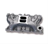 Weiand Stealth Intake Manifolds 8012 Manifold, Stealth, Dual Plane, Aluminum, Natural, Square Bore, Ford, 429, 460, Each thumbnail 2