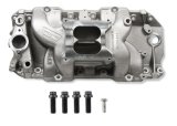 Weiand Stealth Intake Manifolds for 1974 BEL AIR, MONTE CARLO - 8018 Manifold, Stealth, Dual Plane, Aluminum, Natural, Square Bore, Chevy, Big Block, Rectangle Port, Each thumbnail 5
