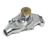 Weiand Action Plus Mechanical Water Pumps 9208P Pump, Mechanical, Plus, Short, High-Volume, Aluminum, Polished, Chevy, Small Block, Each thumbnail 1